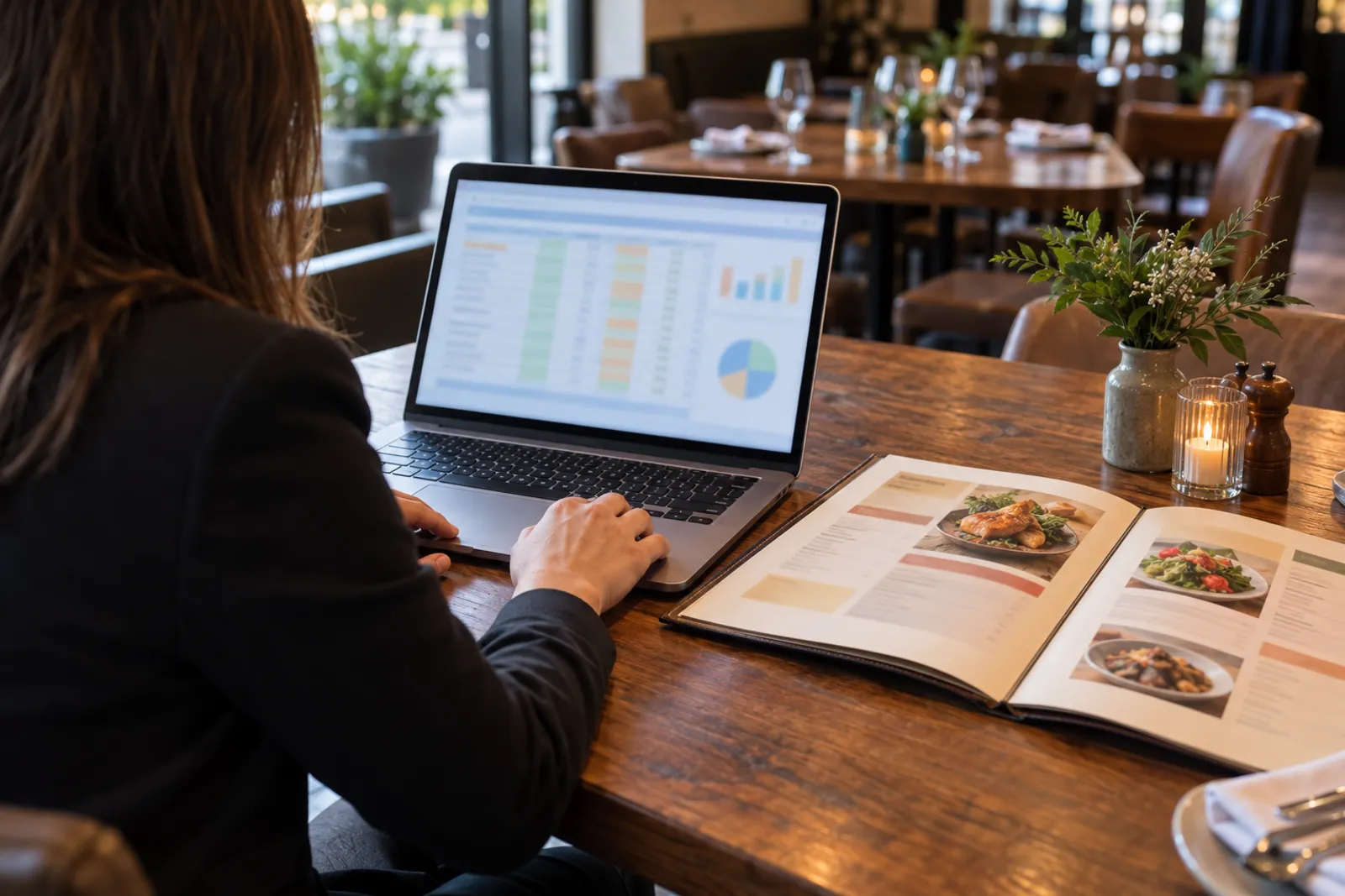 Analysing sales for menu engineering